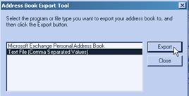 Export as CSV